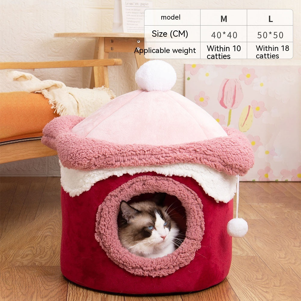 Cute Ice Cream Pet Dog House