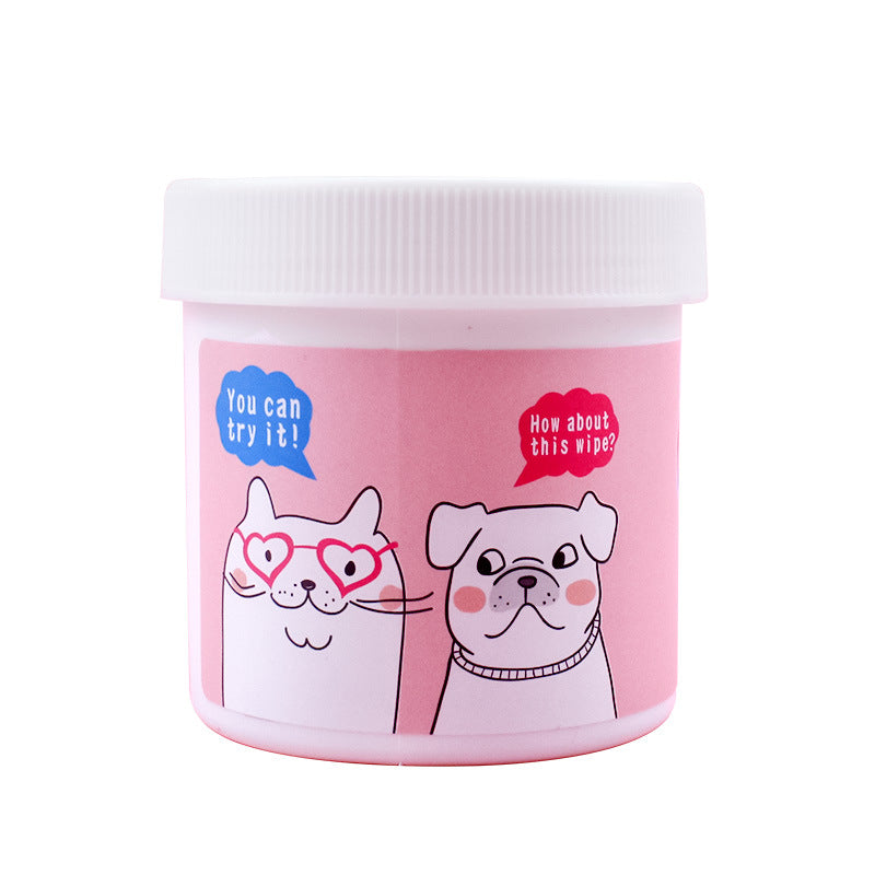 120 Pcs Non-Woven Pet Eye Cleaning Wipes