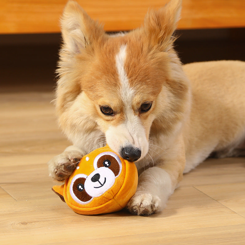 Pet Vocal Teething Bite Resistant Plush Toy