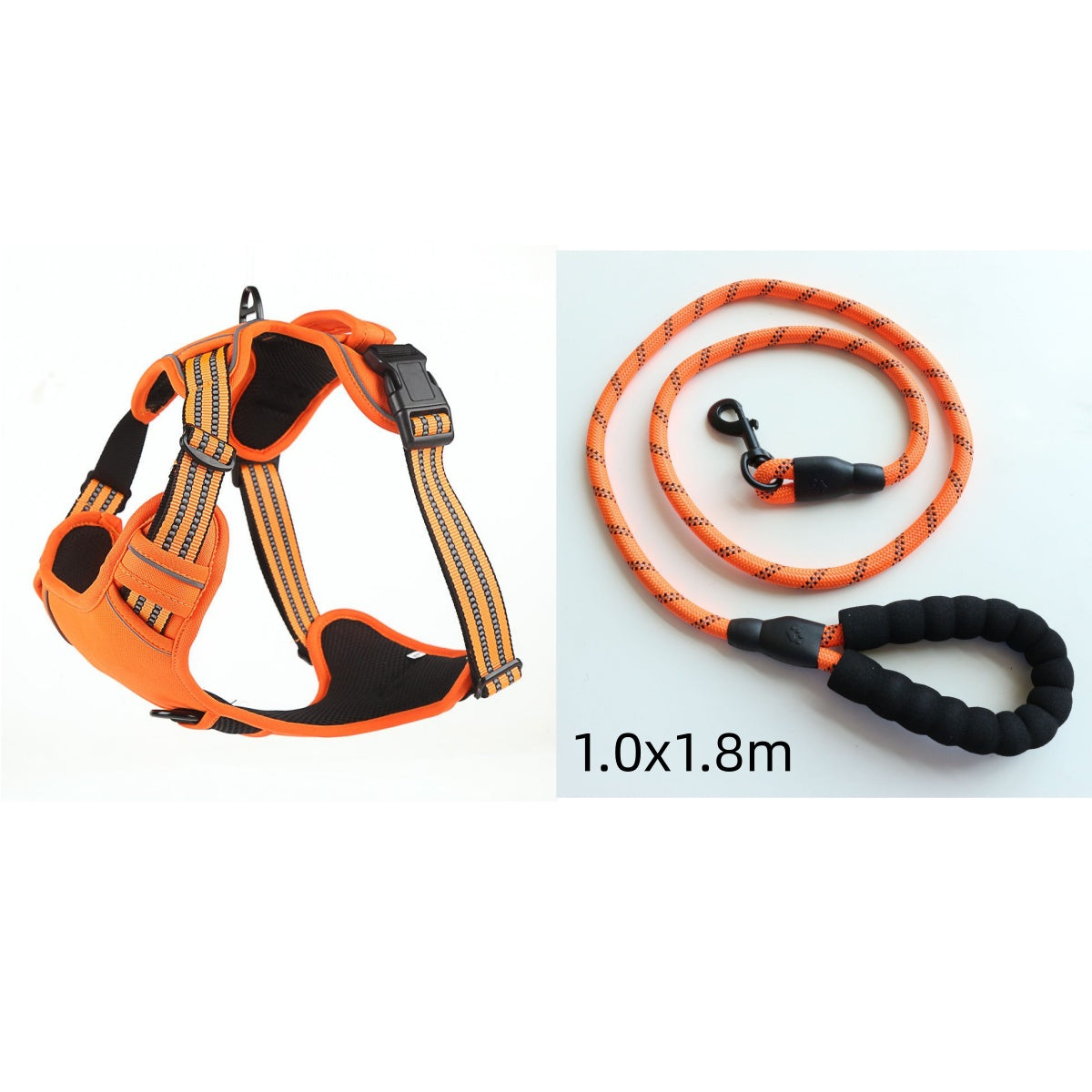 No Pull Breathable Reflective Pet Harness Vest