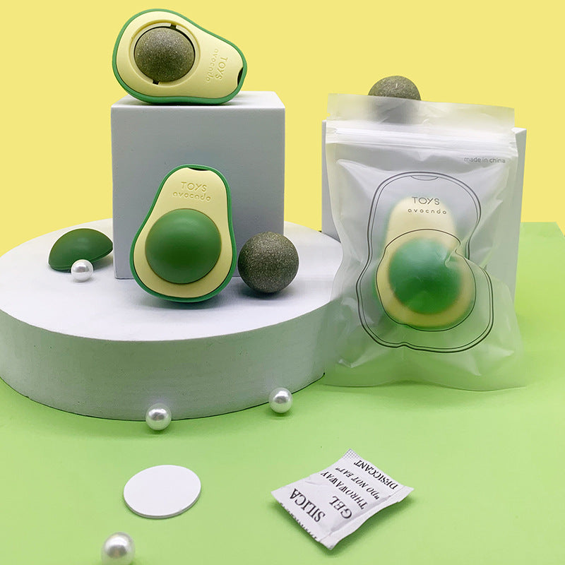 Cute Pet Avocado Mint Catnip Toy