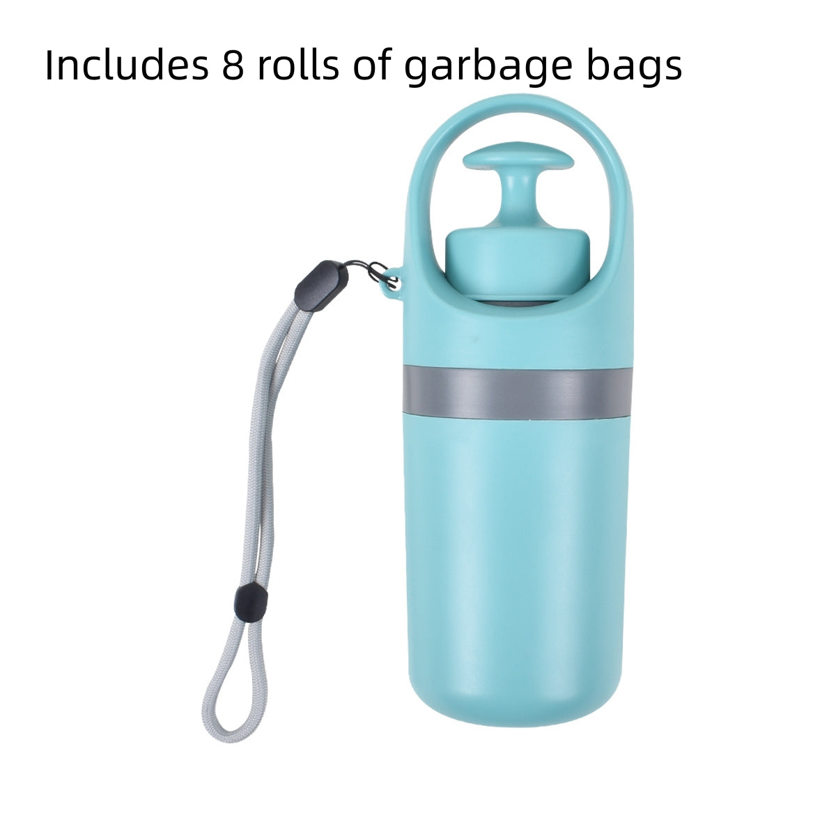Portable Dog Poop Scooper With Built-in Dispenser