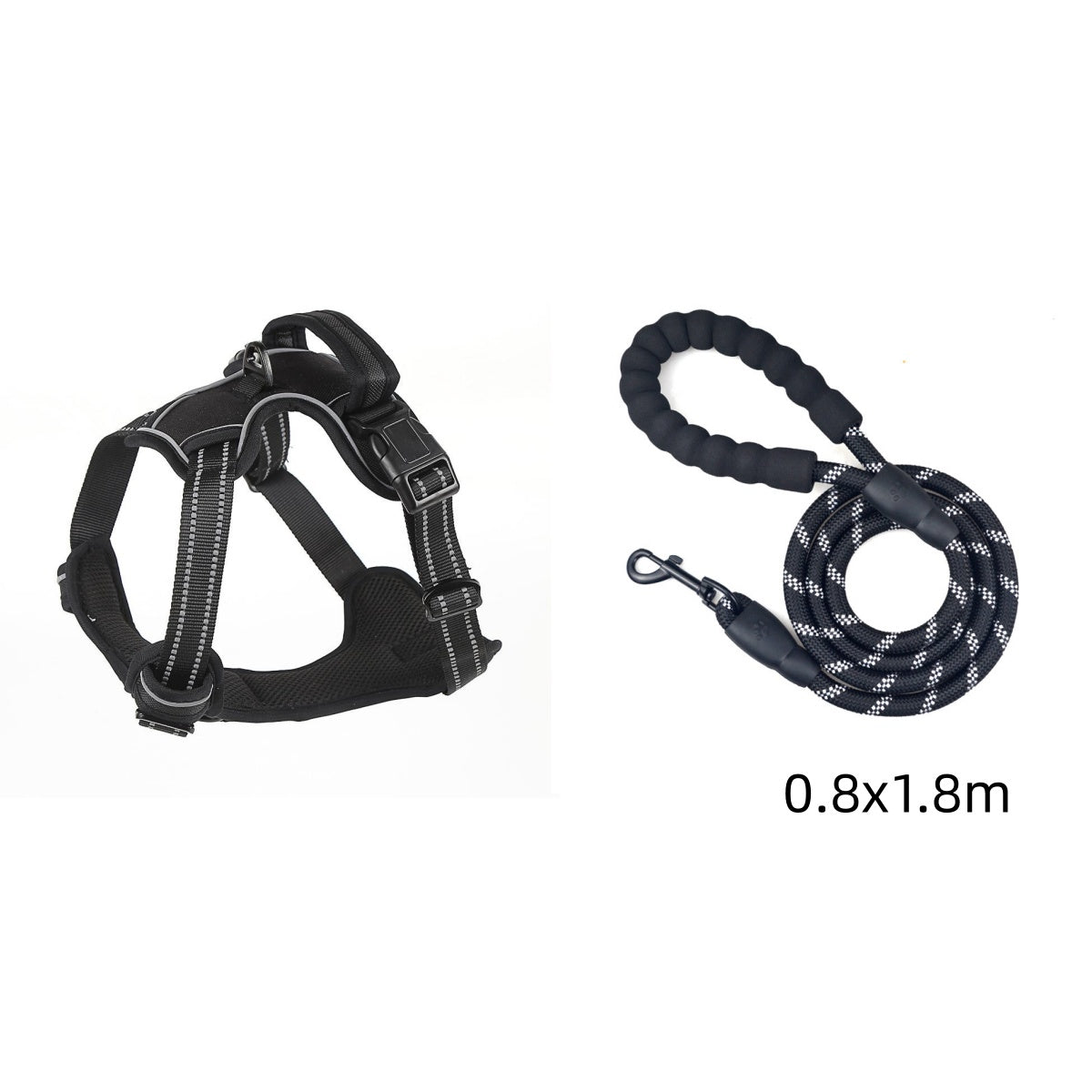 No Pull Breathable Reflective Pet Harness Vest