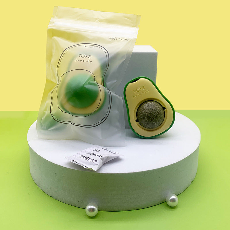 Cute Pet Avocado Mint Catnip Toy